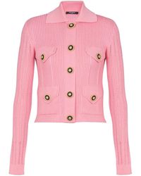 Balmain - Vest Met Geborduurd Logo - Lyst