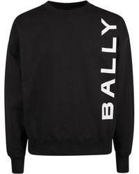 Bally - Sweatshirt aus Bio-Baumwolle mit Logo - Lyst