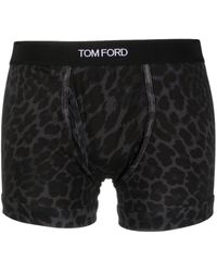 Tom Ford - Boxer à imprimé léopard - Lyst
