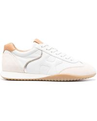 Hogan - Low-top Leather Sneakers - Lyst