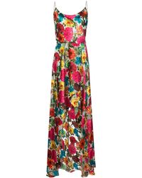 Alice + Olivia Asymmetrische Jurk - Groen