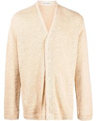 Our Legacy - Textured-knit V-neck Cardigan - Lyst