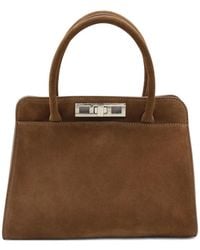 Fabiana Filippi - Turn-Lock Top-Handle Shoulder Bag - Lyst