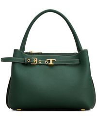 Tod's - Leather Mini Hand With T-Timeless Accessory And Detachable Strap Bags - Lyst