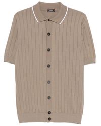 Peserico - Ribbed Buttoned Shirt - Lyst
