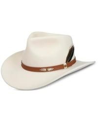 Stetson - Cappello Con Piume - Lyst