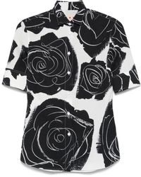 Marni - Camisa con estampado floral - Lyst