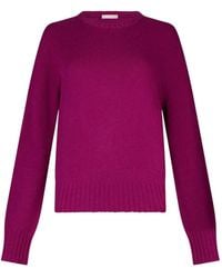 Liu Jo - Ribbed Crew-Neck Sweater - Lyst