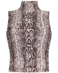 Cara Cara - Dean Snake-Print Top - Lyst