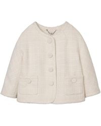 Marc Jacobs - Tweed Backwards Lady Jacket - Lyst