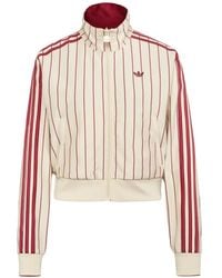 adidas - Firebird Pinstripe-Pattern Track Jacket - Lyst