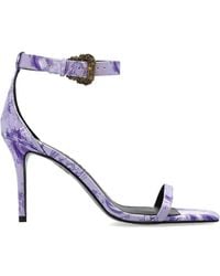 Versace Jeans Couture - Barocco-Print Sandals - Lyst