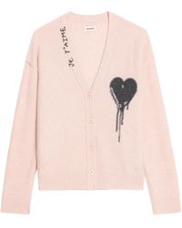 Zadig & Voltaire - Mirkaz Cashmere Cardigan - Lyst