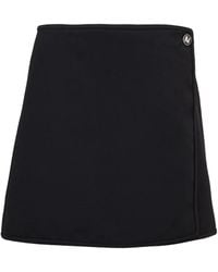 MSGM - Button-Fastening Mini Skirt - Lyst