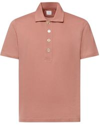 Eleventy - Buttoned Polo Shirt - Lyst