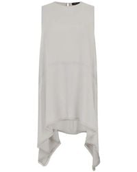 Fabiana Filippi - Asymmetric Sleeveless Top - Lyst