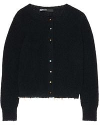 Bimba Y Lola - Straight Cardigan With Stones - Lyst