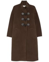 Ba&sh - Kaya Toggle-Fastening Funnel-Neck Coat - Lyst