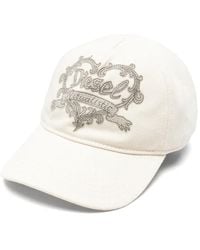 DIESEL - C-Rit Rhinestone-Embellished Baseball Cap - Lyst