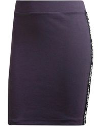 adidas - Stadium Logo-Tape Skirt - Lyst