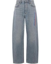 Alexander Wang - Jeans Mit Weitem Bein - Lyst