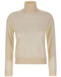 Kangra - Ribbed-Trim Turtleneck Sweater - Lyst