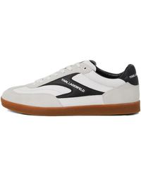 KARL LAGERFELD - Kandidate Logo-Detail Sneakers - Lyst