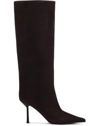 Le Silla - Bella 80mm スエードブーツ - Lyst