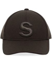 Sacai - S Embroidered-Logo Cap - Lyst