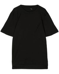 Transit - Round-neck Cotton-blend T-shirt - Lyst