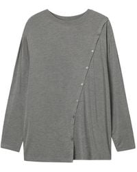 B+ AB - Buttoned Long-Sleeve Top - Lyst