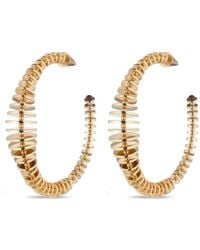 Eddie Borgo - Discus Hoop Earrings - Lyst