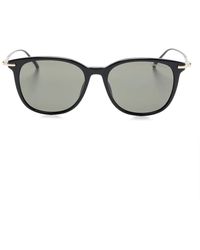 Montblanc - Square-Frame Sunglasses - Lyst