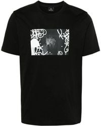 PS by Paul Smith - Photograph-print Organic-cotton T-shirt - Lyst