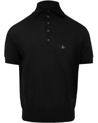 Vivienne Westwood - Polo con bordado Orb - Lyst