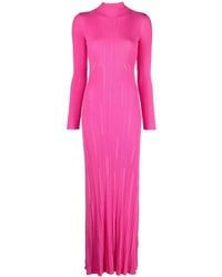 Jacquemus - Lenzuolo Pleated Long Dress - Lyst