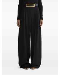 Mugler - High-Waisted Trousers - Lyst