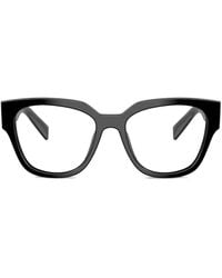 Prada - Runde Cat-Eye-Brille - Lyst