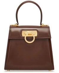 Ferragamo - Iconic Top Handle (s) - Lyst