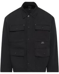 Taion - Non Down Hemdjacke Mit Knöpfen - Lyst