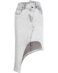 JNBY - Asymmetric-design Denim Skirt - Lyst