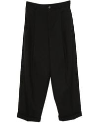 Marni - Cuffed Pleated Trousers - Lyst