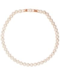 Swarovski - Halsketting Verfraaid Met Kristallen - Lyst