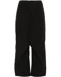 Lemaire - Tapered-Leg Cropped Trousers - Lyst