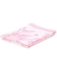 MM6 by Maison Martin Margiela Strandhanddoek Met Bloemenprint - Wit