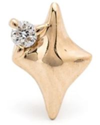 Maria Black - 14Kt Misty Lead Diamond Single Earring - Lyst