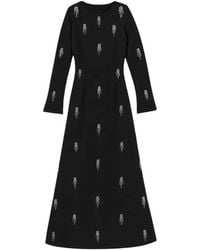 Jonathan Simkhai - Coretta Long-Sleeve Midi Dress - Lyst