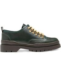 Kleman - Courrier Cg Eyelet Leather Derby Shoes - Lyst