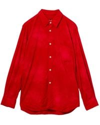 Comme des Garçons - Crease-Effect Buttoned Shirt - Lyst