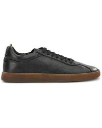 Officine Creative - Halo 001 Leather Rubber Low-Top Sneaker - Lyst